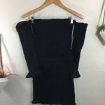 Capulet NWT  Clara black smocked poplin mini dress Photo 0