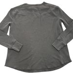 SUB_URBAN RIOT Sub Urban Riot Top Womens X Small Grey‎ Thermal Heart Embroidered Crew Neck Photo 1
