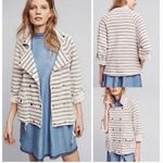 Anthropologie  Dolan striped button French Terry jacket Photo 1