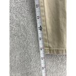 Michael Kors  MK Women's Pants Tan Brown Slim Size 2 Gold Zipper Pockets Cotton Photo 12