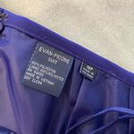 Evan Picone  Suit Size 16P Bright Blue A Line Midi Skirt Back Slit Zip Lined Photo 8