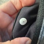 Lululemon * pace rival crop legging size 4 heather grey mid rise workout gym pant Photo 7