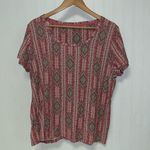 Ruff Hewn Navajo or Aztec Print Short Sleeve T-shirt Photo 0