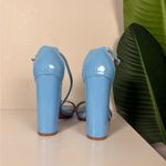 Charlotte Russe Blue Ankle Strap Heels Photo 2