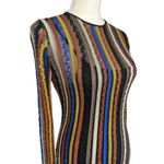 Ulla Johnson  Albie Knit Long Sleeve Dress in Zoisite Small New Womens Maxi Gown Photo 6