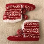 Forever 21 Fair Isle Knit Slippers Photo 2