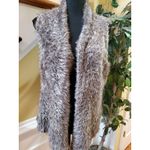 CAbi  faux fur mohair alpaca vest medium Photo 1