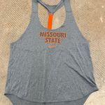 Nike  Gray and Orange Women's Tank Top Photo 0