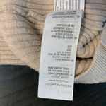 Abercrombie & Fitch Abercrombie Fitch Ribbed Square Neck Crop Cardigan Beige Button Up Womens Medium Photo 4