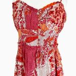Bila77 Ludlow Boho Patchwork Print Midi Dress Size XS NWT Pink Photo 7