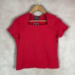 SPICE OF LIFE Bradlee's Vintage Square Neck Red Top NWT MEDIUM Photo 9