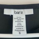 Bar III  Black Cuffed Short Sleeve Shift Dress Photo 3