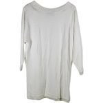 Liz Sport Vintage White Long Sleeve Tunic Sweater S Photo 1