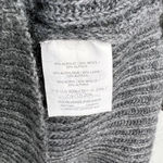 J.Crew | Sweater Dress Gray Open Back Long Sleeve Wool Alpaca Blend Size M Photo 3