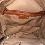 The Sak  Perforated Leather Hobo Shoulder Bag Cream Tassel Zip Pockets Photo 8