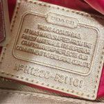 Coach  Beige Multi Color Poppy Appliqué Crossbody Bag F21101 Rare Limited Edition Photo 6