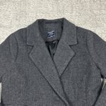 Abercrombie & Fitch  Pea Coat Womens Small Wool Blend Herringbone Double Breasted Photo 1