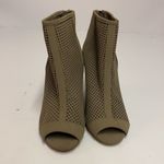 Juicy Couture Peep Toe Wedge Bootie Size 6 A17 Photo 3