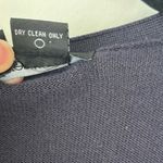 Karen Kane Lifestyle Extra Long Navy Blue Knit Cardigan 100% Merino Wool Photo 1