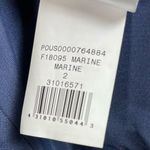 David's Bridal Size 2 Marine Lace Strapless Maxi Dress Wedding Guest Bridesmaid Photo 5