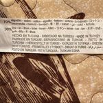 ZARA  Chambray cotton/Linen Blend Tie Sleeve
Button Top Size XS Photo 5