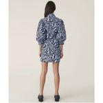 Ganni  Puff Sleeve Zebra Print Dress Photo 1