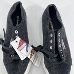 Superga NWT Unisex Wool Blend Lace Up Low Top Sneaker Shoes Charcoal Gray Size 6 Photo 5