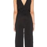 Revolve  Privacy Please Ganzel Plunge Neck Sleeveless Black Jumpsuit Size Medium Photo 2