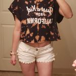 Gildan Tie Dye  Ultra Cotton Cropped Shirt Sz XL Photo 0