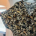 Chic Leopard Print Maxi Dress Brown Size undefined Photo 6