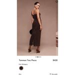 Reformation Tommen Two Piece size 6
DUSTY PINK new with tags $428.00 retail Photo 9