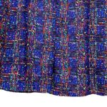 Requirements  Vintage 90s Blue‎ Matrix Pattern Straight Pencil Skirt Multi - 16 Photo 9