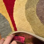 Juicy Couture  Y2K Vintage Retro Rare Green Silver Velour Barrel Makeup Bag Case Photo 5