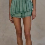 Free People #7 NWT Marley Romper in Lilly Pad Photo 0