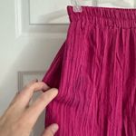 SheIn Pink Button Up Shirt and Pants Set Photo 5