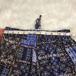 Joe B  Boho Blue Pattern Stretchy Light Joggers Size Small Rayon Photo 6