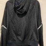Nike Dry-Fit Long Sleeve Full Zip ‘Black/White’ Jacket Woman’s Size small Photo 5