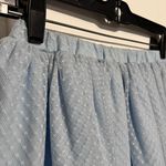 Hill House The Clara Tulle Tiered Dotted Mini Skirt Powder Blue Women Small Photo 4