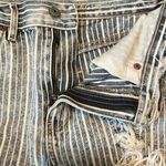 American Eagle  90s Boyfriend Distressed Striped Short Size 4 Photo 6