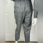 Lucca Couture LUCCA Gray Plaid Women's Jumpsuit Long Sleeve Size Medium. D26 Photo 14