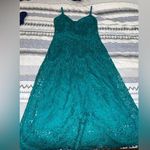Guess  Womens Green Lace V Neck Cocktail‎ Sheath Dress 2 Photo 0
