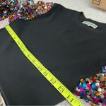 Black sweater Dress Confetti Sequin balloon bishop long Sleeve size M party Size M Photo 4