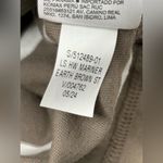 Old Navy  Gap Long‎ Sleeve Mariner Shirt Women’s Size 3X Brown Cream Striped New Photo 9