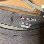 Champion Clemson Long Sleeve Hoodie Thumbholes Grey Size Small Photo 2