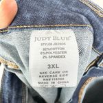 Judy Blue  High Waist Denim Skort Size 3XL Stretch Dark Wash Photo 7