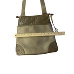 Brighton Gold Tone Leather Shoulder Bag Faux Croc Embossed Crossbody Photo 2