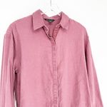 Athleta  Playa Linen Button Down Top M Photo 4