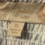 Indulge  White and Black Textured Fabric Photo 2