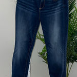Driftwood ‎ Colette embroidered floral raw hem cuff jeans ankle crop w31 L26 Photo 0