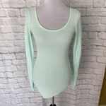 EXPRESS women S open knit semi sheer lightweight Longsleeve Sweater Photo 1